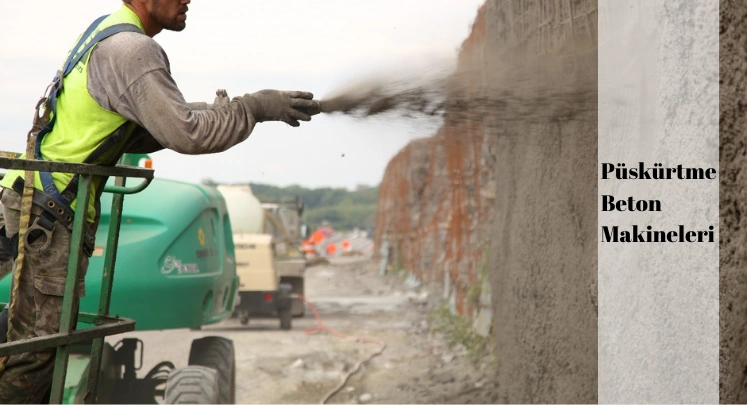 gaziantep püskürtme beton makineleri