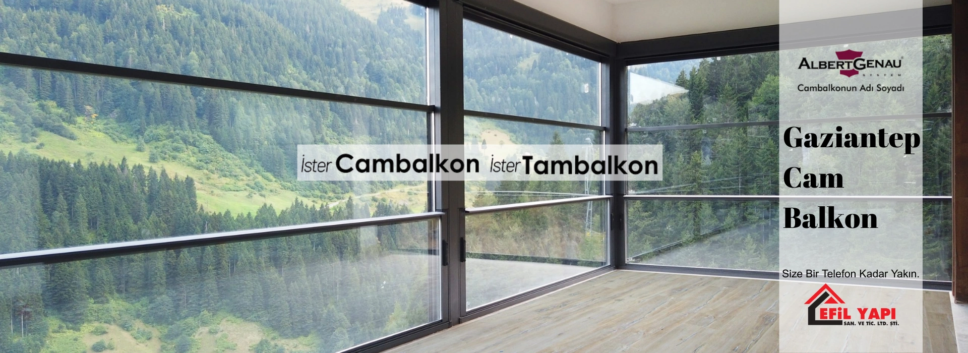 gaziantep cam balkon