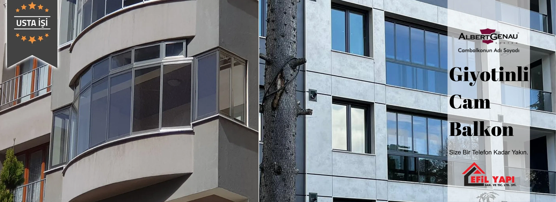 gaziantep giyotinli cam balkon