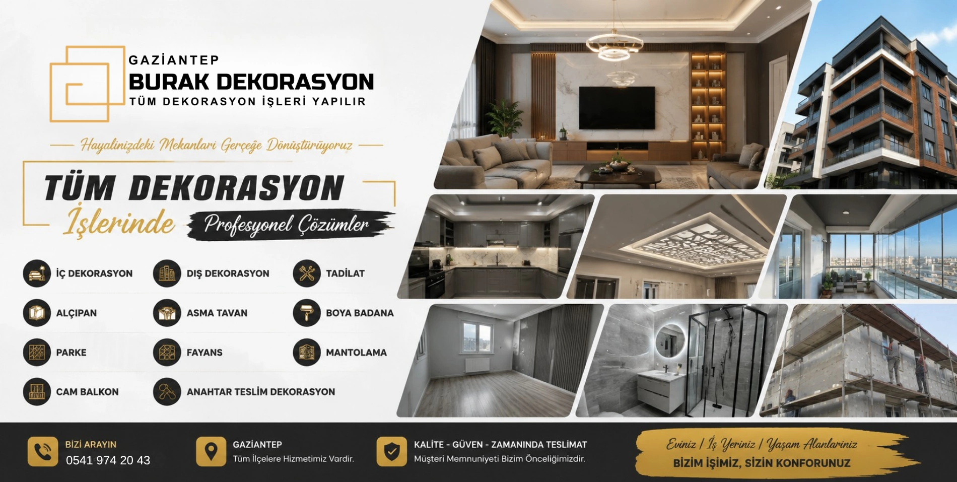gaziantep dekorasyon