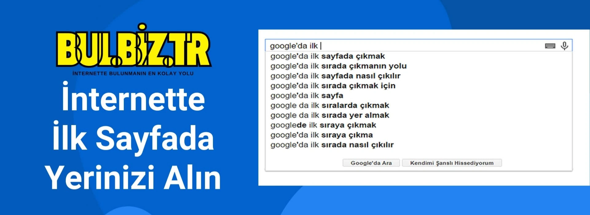google ilk sayfa